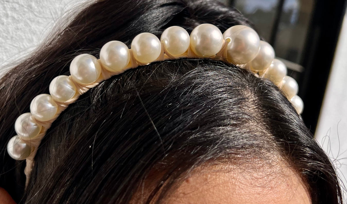Queen of Pearl Headband