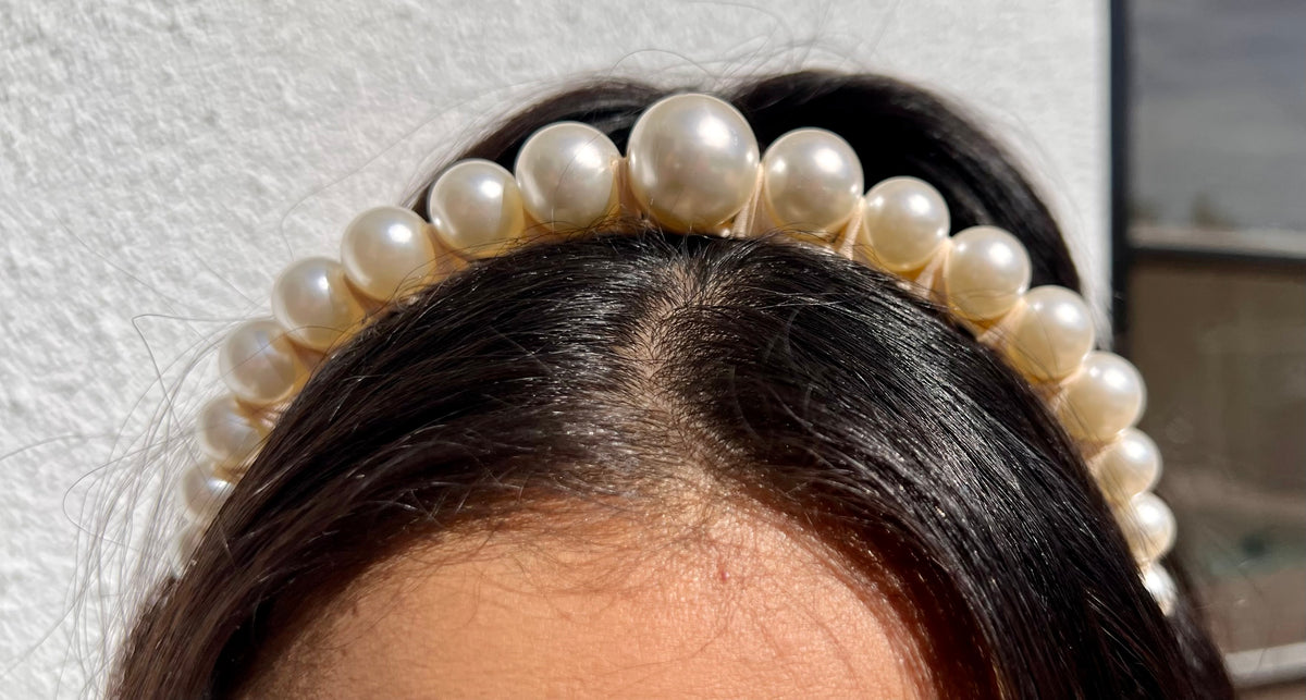 Queen of Pearl Headband